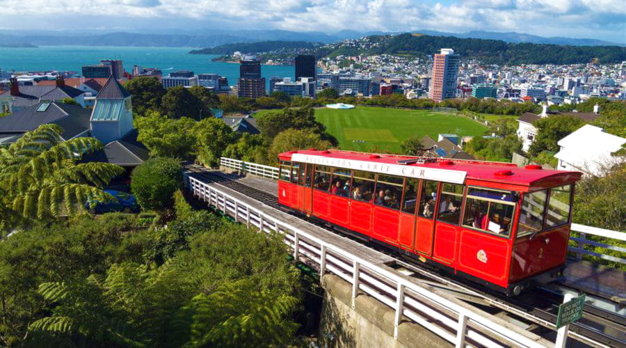 Unsere Autovermietung bietet eine vielfältige Auswahl an Fahrzeugen in Wellington.